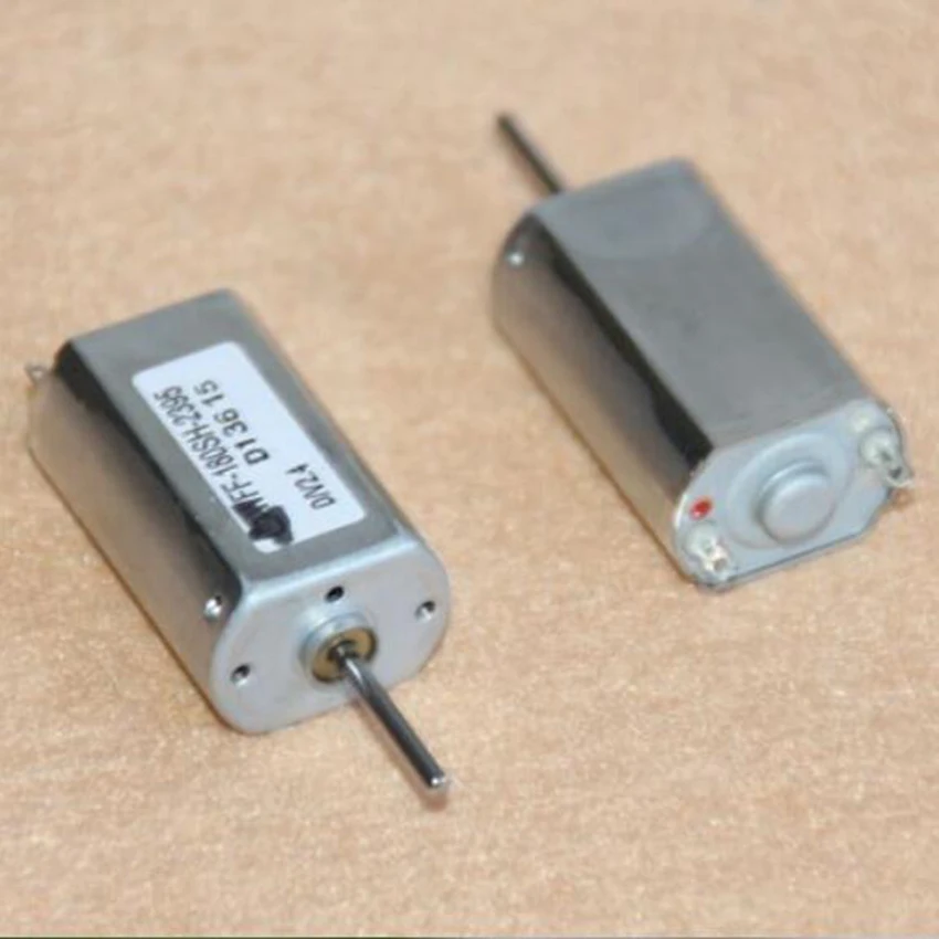 

Brand new 16mm long shaft 180 micro DC motor 2.4V 7000RPM metal brush shaver motor 15g.cm WFF-180SH-2395