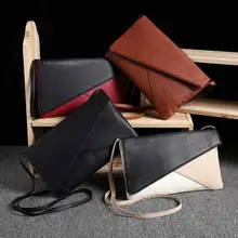 2017 heißer verkauf frauen Europen und Amerikanischen stil panelled patchwork umschlag umhängetasche schulter tasche auf verkauf
