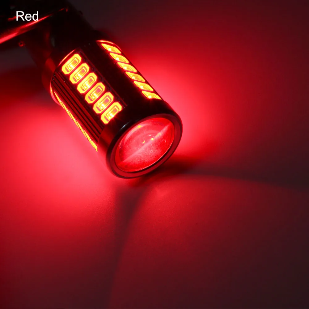 1 шт. 1157 BAY15D P21W 33 LED 5630 SMD Автомобильные задние лампы стоп сигналы автомобильные