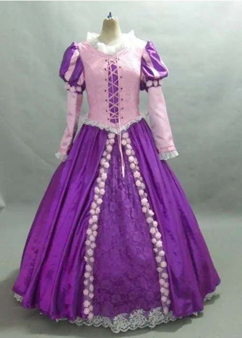 New Arrival Princess Rapunzel Costume Adult SIZE 6,8,10,12