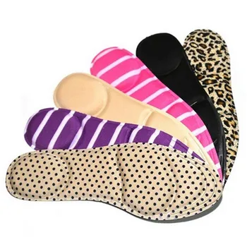 

3D Soft Memory Foam Massage Insoles Ladies Feet Care High Heels Shoes Sponge Shoes Cushion Shock Absorption Support Shoe Pad