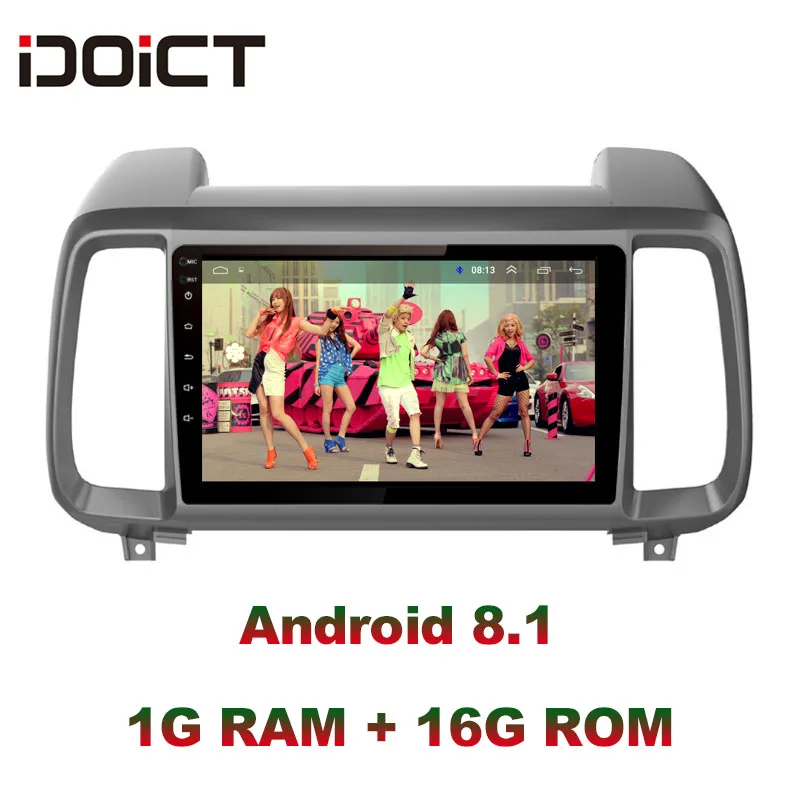 Clearance IDOICT Android 8.1 Car DVD Player GPS Navigation Multimedia For Hyundai ix35 Radio 2018 car stereo car stereo 1