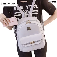 2019 Summer New Wave Ladies Shoulder Bag Female Korean Version of The Personality Wild Bag Backpack Fashion Simple College Style luodun 2018 new backpack female shoulder bag leather fashion korean wave simple bag college wind mini bag ladies bag