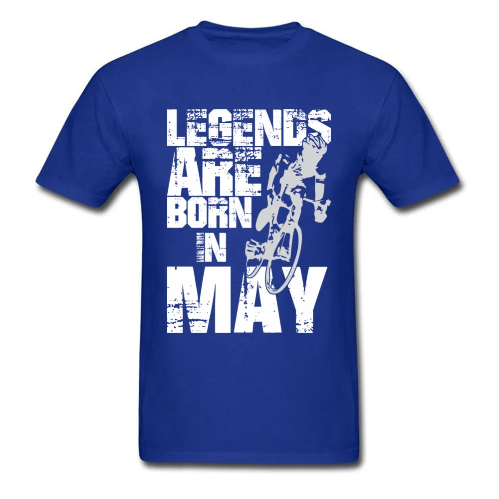 Legends Are Born In May - Cycling_blue