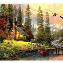 4002 удивительная природа-краски по номерам наборы для взрослых DIY