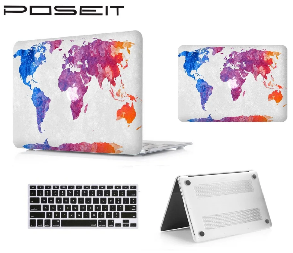 New Laptop Shell Hard Case Keyboard Skin Cover For font b Apple b font font b
