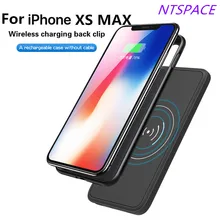 5000mAh New Fashion Wireless Magnetic Battery Case Charging Case For iPhone X/Xs Ultra-thin Portable Power Bank Case Power Case