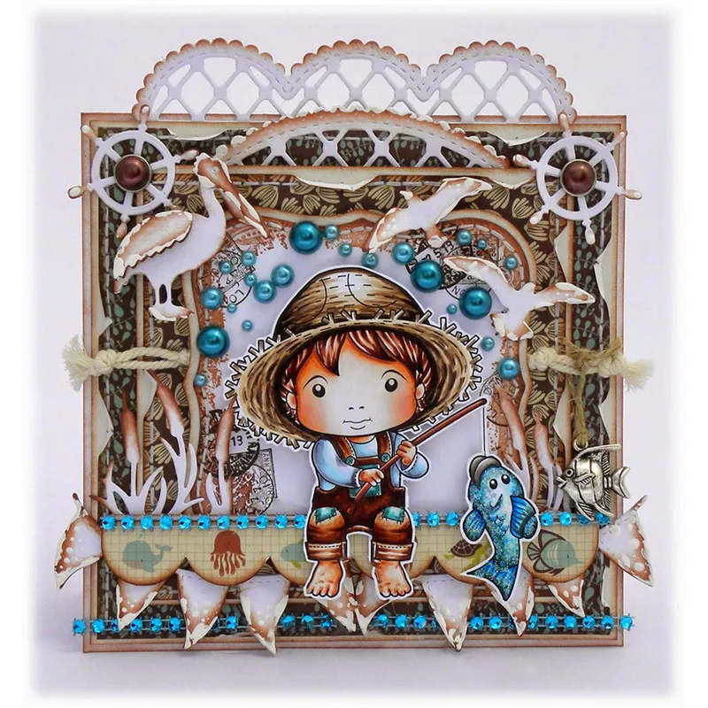 

Naifumodo 1 Pc/lot Metal Cutting Dies Scrapbooking for Card Making DIY Embossing Cuts New Craft Die Reed