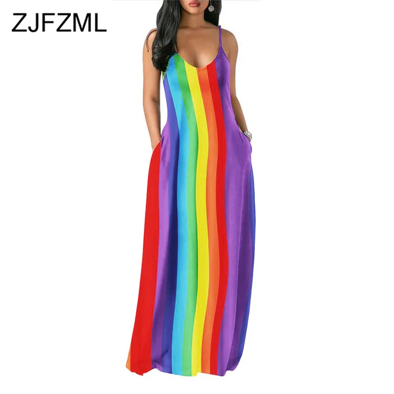 rainbow sundress