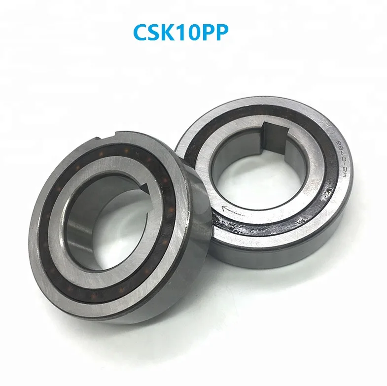 

50pcs/lot CSK10PP 10mm One Way Clutch Bearing With dual keyway 10x30x9 mm Sprag Freewheel Backstop Bearing 10*30*9mm