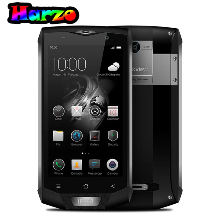 Blackview bv8000 Pro Восьмиядерный 6 ГБ Оперативная память 64 Встроенная Android 7.0 5.0 дюймов fhd