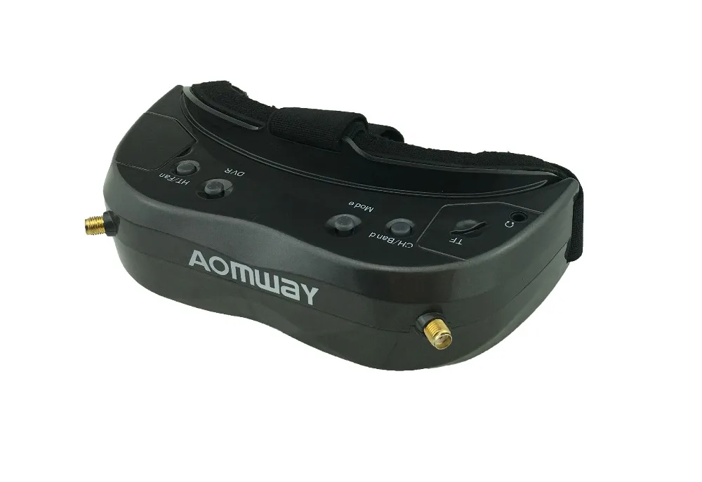 Aomway Commander Goggles V2 3D 5,8G 64Ch 1080P 800X600 SVGA FPV видео гарнитура Поддержка HDMI DVR FOV 45 для модели RC