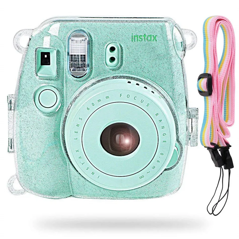 Waterlowrie Камера чехол сумка для фотоаппарата моментальной печати Fujifilm Instax Mini 9 Фотоаппарат моментальной печати Fujifilm Instax Mini 8/8+ Фотоаппарат моментальной печати с ремешком