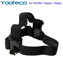 for GoPro Accessories Action Camera Elastic Adjustable Headband Belt Strap For Go Pro 5 4 SJCAM SJ4000 EKEN H9 Xiaomi Yi Cam