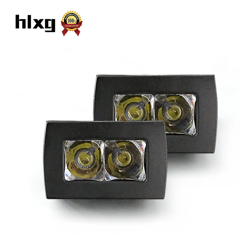 

hlxg 2pcs Spot Beam led bar 10W 1050Lm DRL led light bar work light auto fog lamp for jeep truck 4x4 off road atv motorcycle 12V