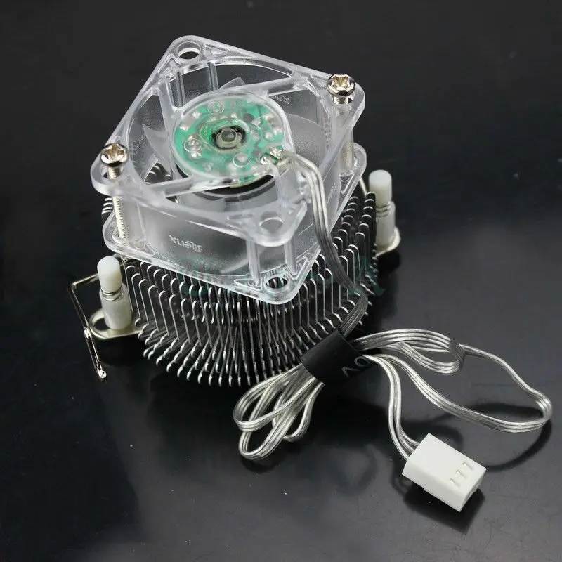 5pcs Aluminium Adjustable Heatsink North bridge Radiator 40mm Fan