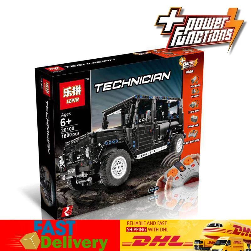 

Lepin 20100 MOC-2425 Technic G500 AWD Wagon Car with Remote Control Building Blocks Bricks Gifts Educational RC Toys