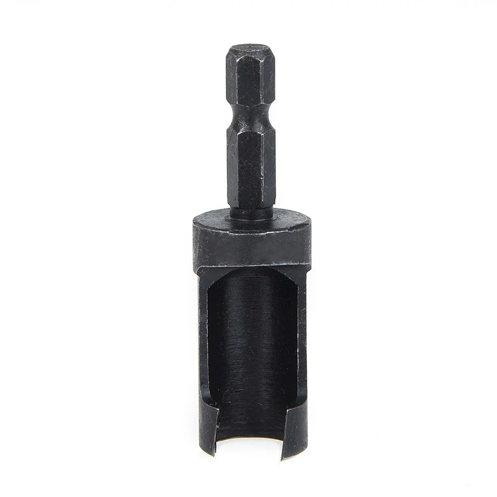 4 Piece 6mm 10mm 13mm 16mm Carbon Steel Wood Work Plug Cutter Cutting Power Tool Wood Plug Cutter Cutting Tool Drill Bit Set