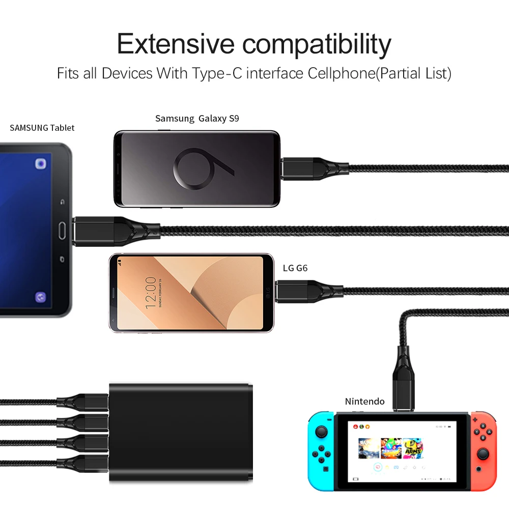 Олаф 5А usb type C кабель для быстрой зарядки кабель для передачи данных type-C USB C кабель для быстрой зарядки для Xiaomi Redmi Note 7 huawei samsung S10 S9