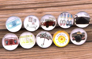 

Jiao disi new fation 60pcs/lot mix styles colors 18mm living goods crystal glass snap watch jewelry interchangeable new