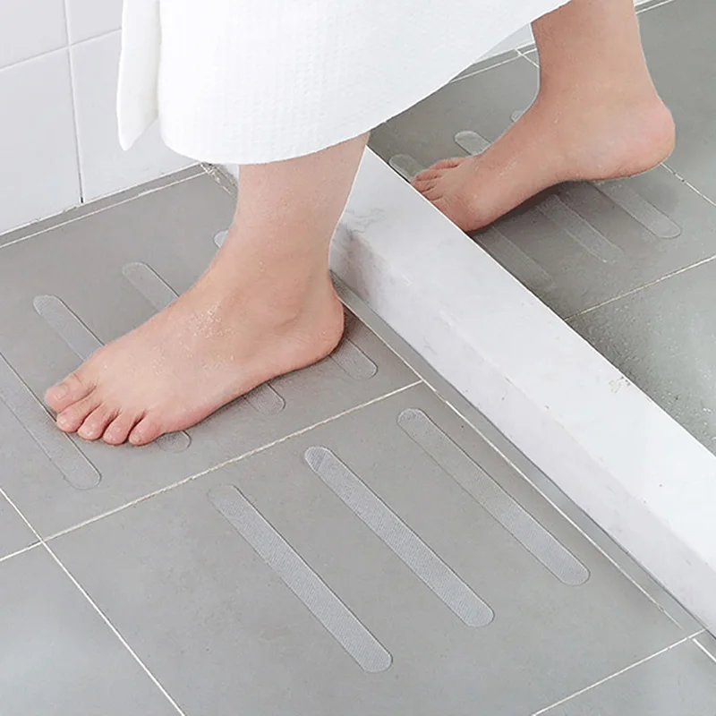 

5pc Non-Slip Stairs Floor Safety Tape Pad Self-Adhesive Tape Stickers Bathroom Bath Mat Non-Slip Swimming