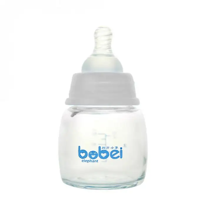 Бутылочка для кормления новорожденных детей стандартная детская бутылочка для кормления 60 мл 1 шт. стеклянная бутылочка для кормления сока M09