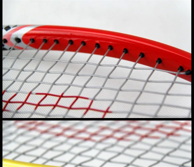 Высокое качество Теннисная ракетка из углеродного волокна Теннисная ракетка с сумкой теннисная ручка размер 4 1/4 raquetas L405