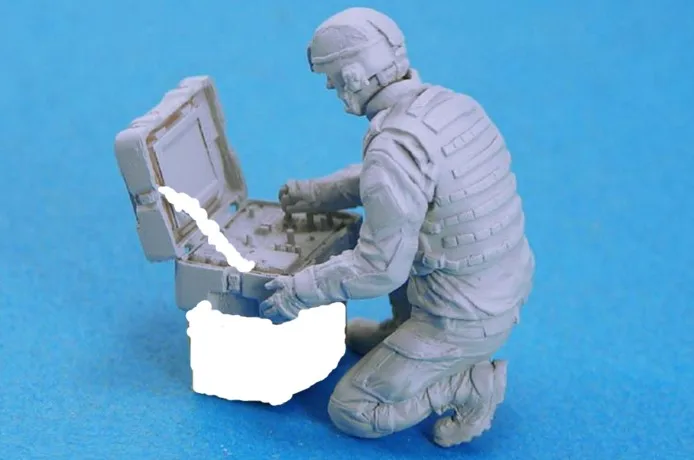 1/35 масштаб Современная американская армия взрывные миниатюрные смолы модель