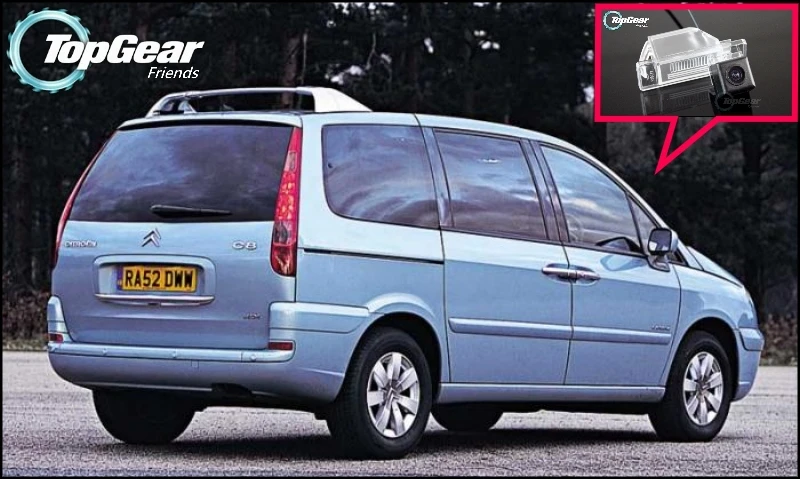 Автомобильная камера для Citroen C8 MK2 2002 ~ 2015 Peugeot 807 Высококачественная заднего вида