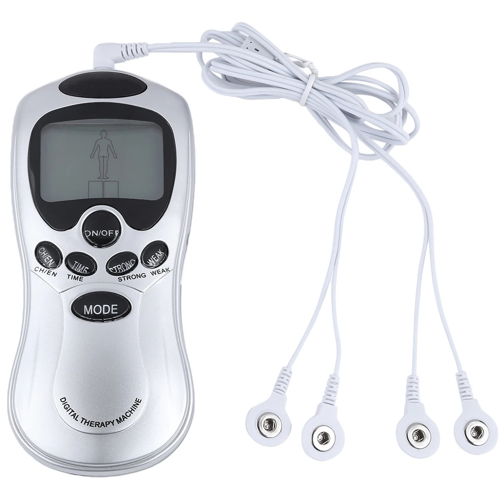 4 Electrode Health Care Tens Acupuncture Electric Therapy Massage Machine Pulse Body Slimming Sculptor Apparatus