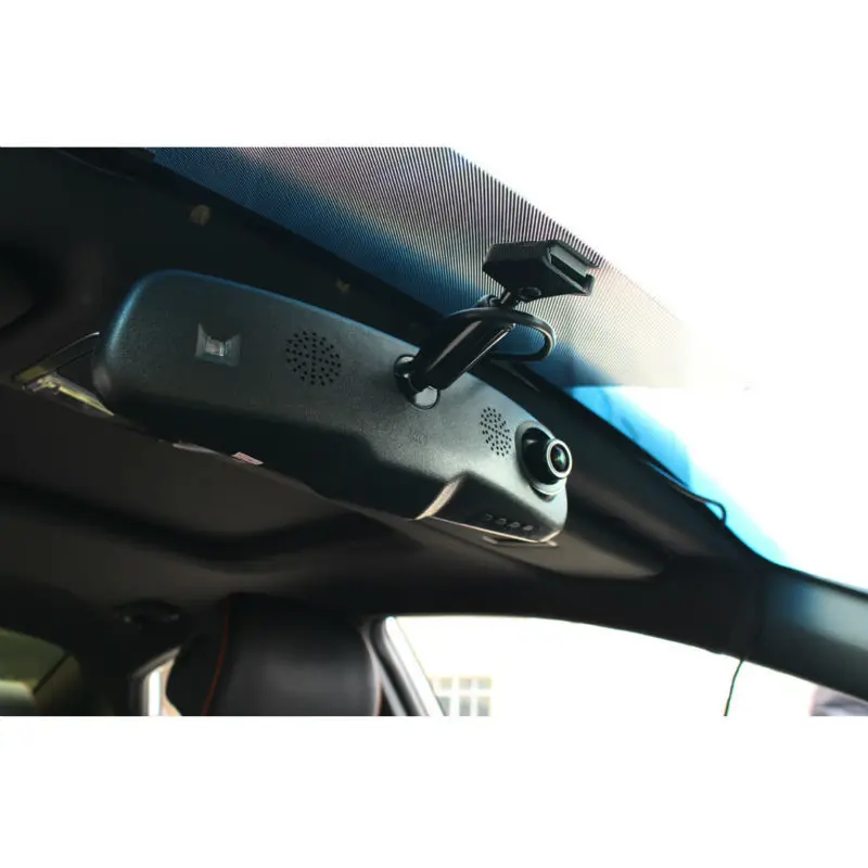  HD 5 Inch IPS LCD Screen 1080P Auto Dimming Anti-Glare Car DVR Bracket Mirror Monitor Camera Digita