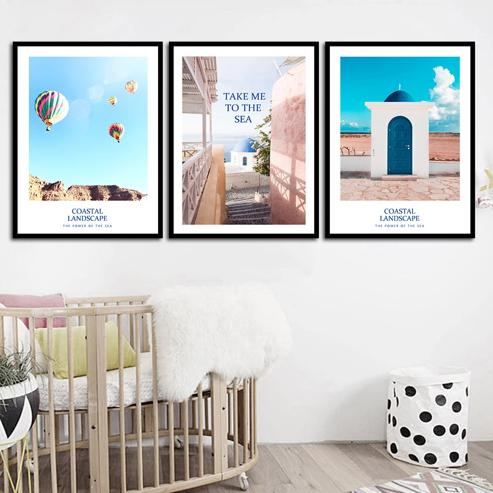 Minimalism-Quotes-Nordic-Poster-Fire-Balloon-Resort-Scenery-Kids-Room-Home-Decor-Canvas-Painting-Modular-Wall (1)
