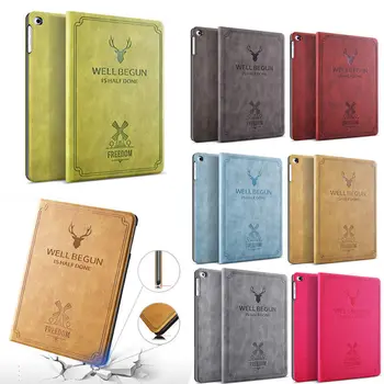 

PU Leathe Retro Protective Cover Smart sleep Wakeup Tab Case Cover Skin For Huawei MediaPad M5 Pro 10.8"INCH Tablet PC