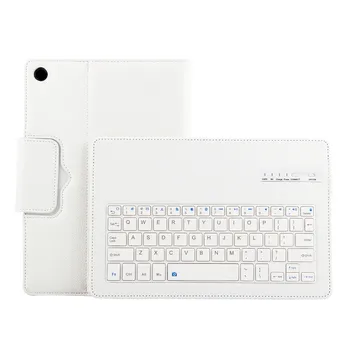 

New Wireless Bluetooth Leather Smart Case with Removable Bluetooth Keyboard for Huawei MediaPad M5 10.8 Protective Z513