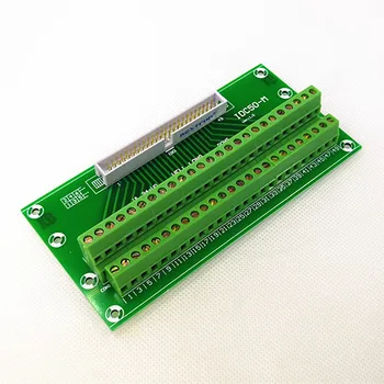 

DC3 50P 2x25Pins Header Breakout Board, Terminal Block, Connector.