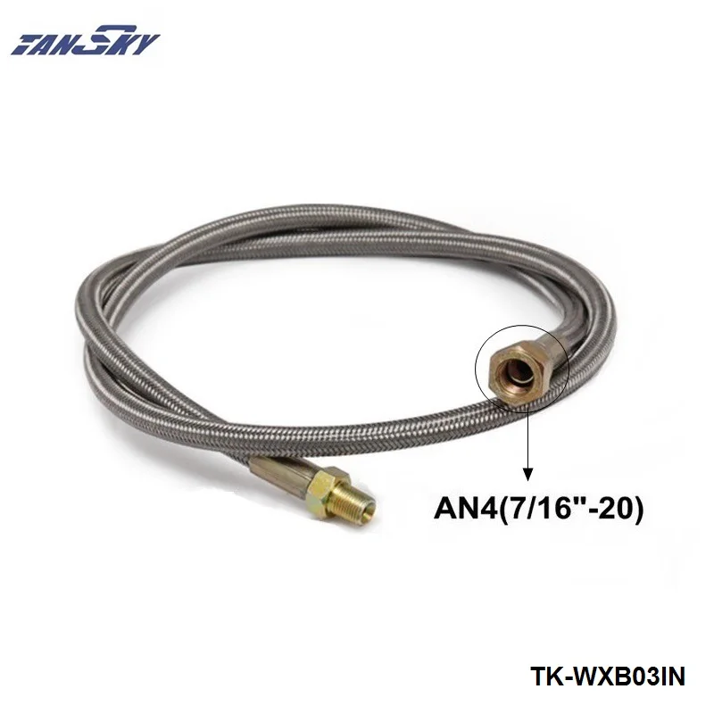 36 &quotУниверсальная турбомасляная линия подачи для T3 T4 T04E T70 T66 T3T4 TK WXB03IN|turbo oil feed