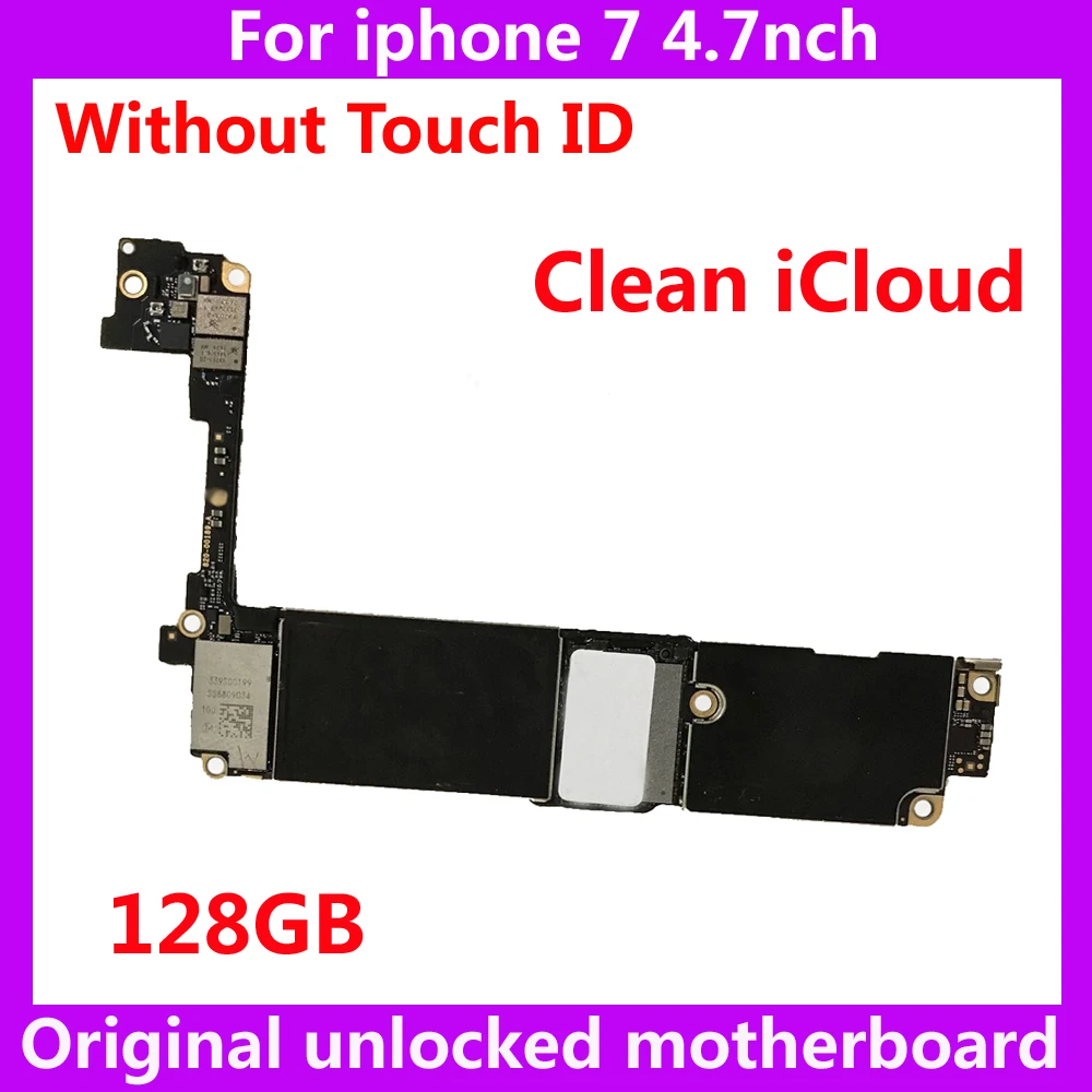 Материнская плата 128 ГБ с IOS для iPhone 7 100% оригинальная разблокированная