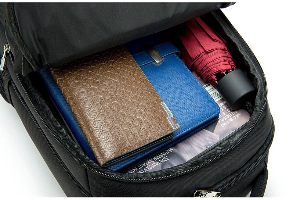 Для Мужчин's бизнес рюкзак для ноутбука в стиле Оксфорд школьная сумка backbag задняя черный рюкзак mochila masculina универсальный для мужчин