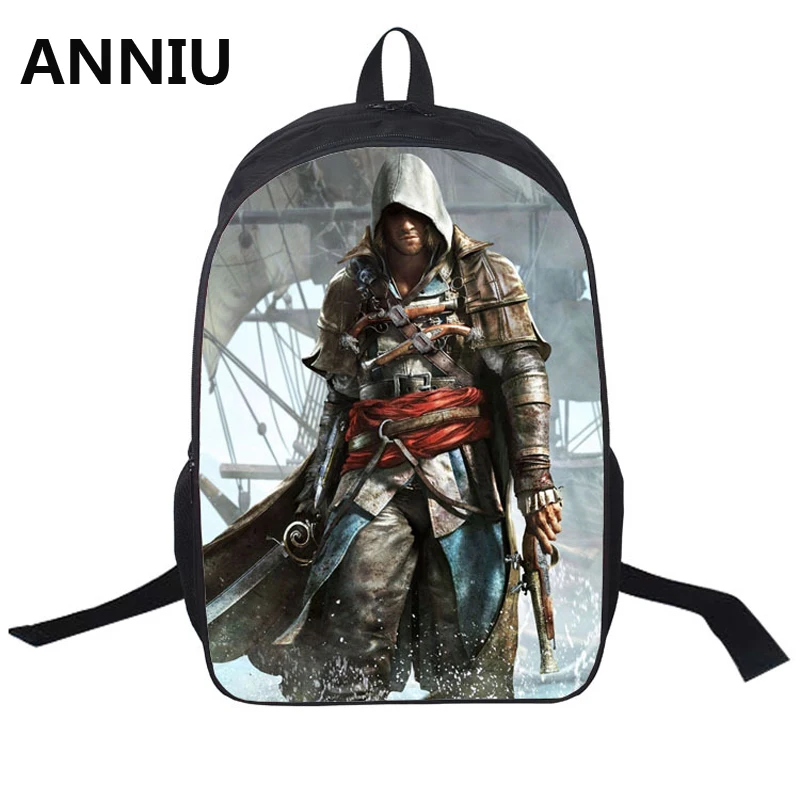 Assassin's Creed Backpack For Teenagers Children School Bags Boys Assassins Creed Student Backpacks Girl's 3D Printing backpack Assassin's Creed Backpack For Teenagers Children School Bags Boys Assassins Creed Student Backpacks Girl's 3D Printing backpack