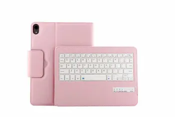 

100pcs For iPad Pro 11'' Keyboard case, PU Leather Case with Detachable Wireless Bluetooth Keyboard For iPad Pro 11 inch 2018