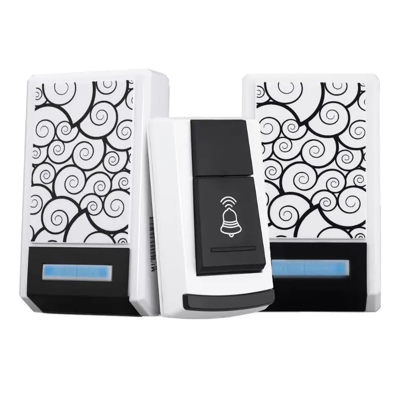 

VODOOL 36 Chimes Songs Waterproof Wireless WIFI Doorbell Remote Control Wireless Electronic Doorbell Receiver