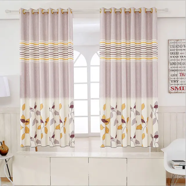 Children Room Divider Kitchen door curtains Pastoral Floral Window