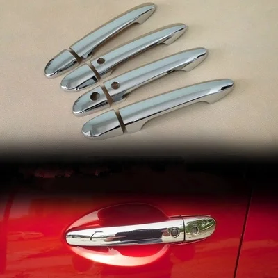 Для Mazda 6 2006-2013 2 2009-2013 3 2010-2013 новая хромированная Автомобильная дверная ручка