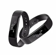 ID115 Smart Band Bluetooth Bracelet Pedometer Fitness Tracker Watch Remote Camera Wristband For Android iOS xiomi pk mi band 2