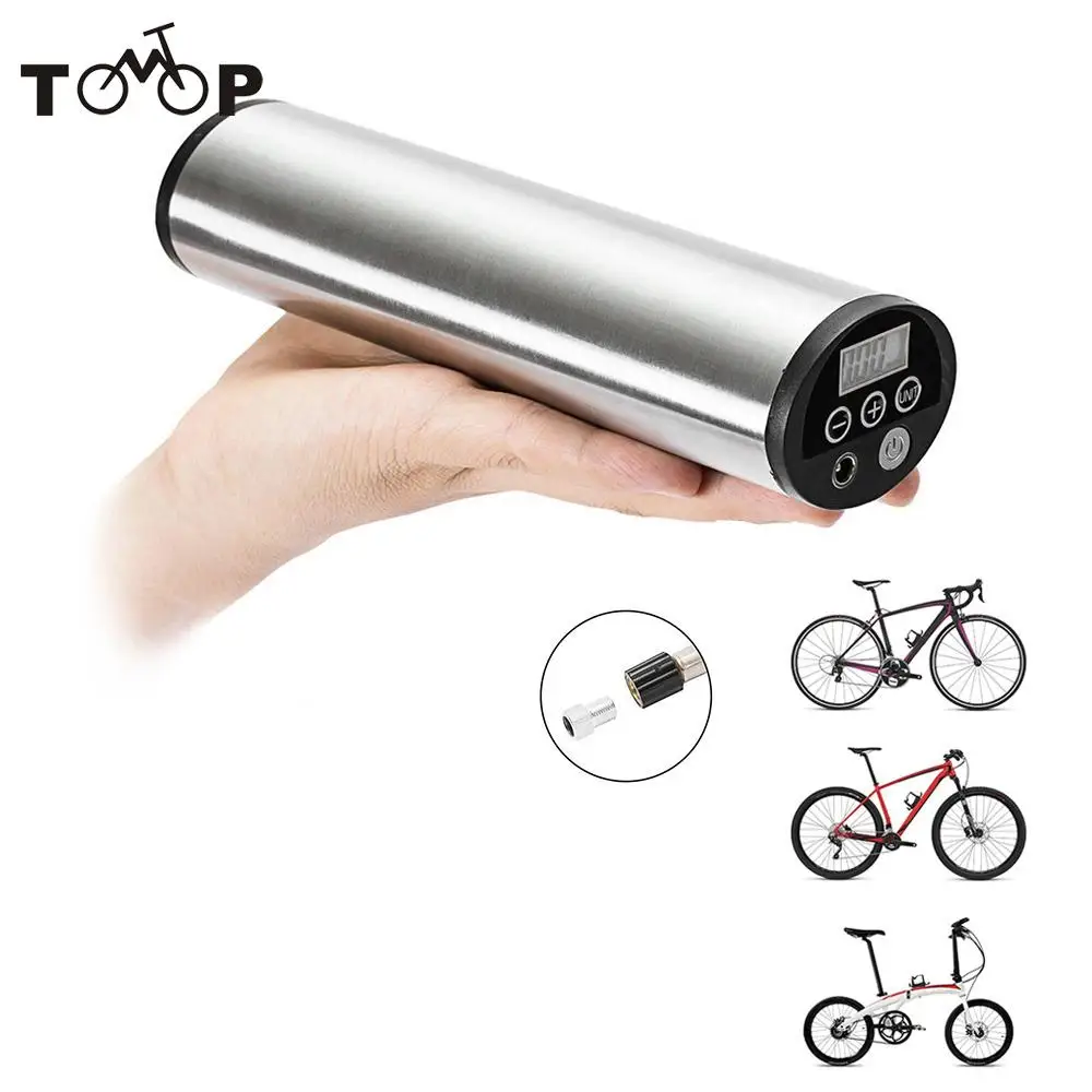 

150PSI Rechargeable Electric Portable Car Cycling Bicycle Bike Pump Tire Tyre Inflator Auto Air Compressor with LCD Display