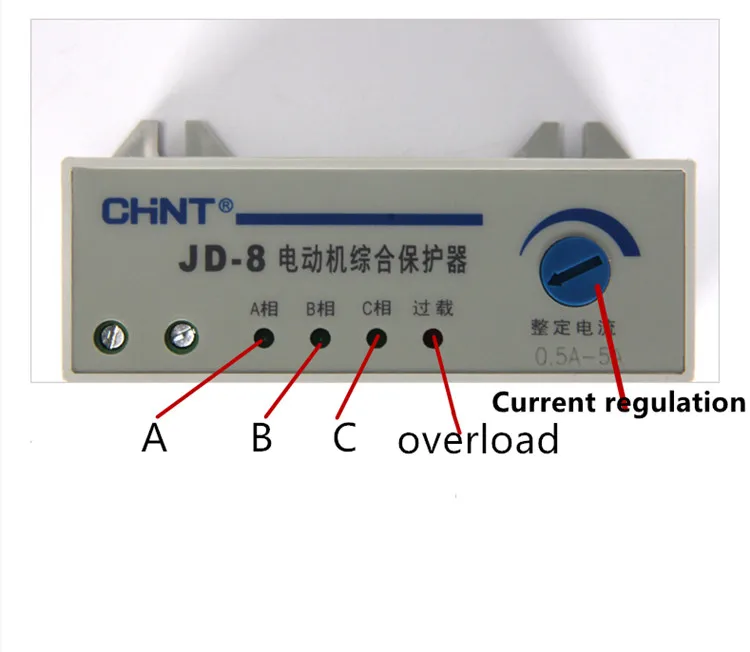 CHINT 5A/20A/80A/160A перегрузки по току и обрыва фазы мотор Защитная защита реле 220V 380V 20A-80A 2A-20A JD-8 JDB-1