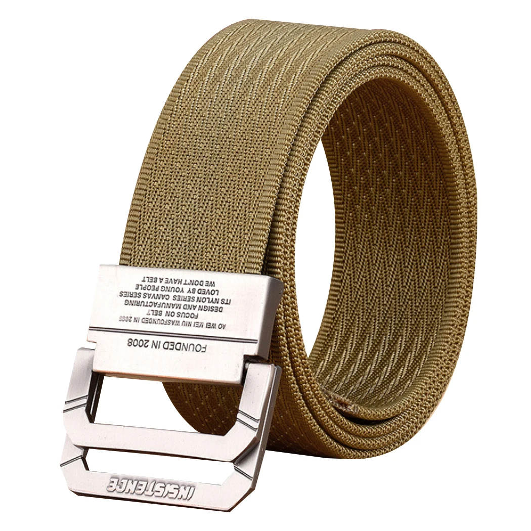 Weave Nylon Canvas Men Belt Army Tactical Belt Military Nylon Belts For