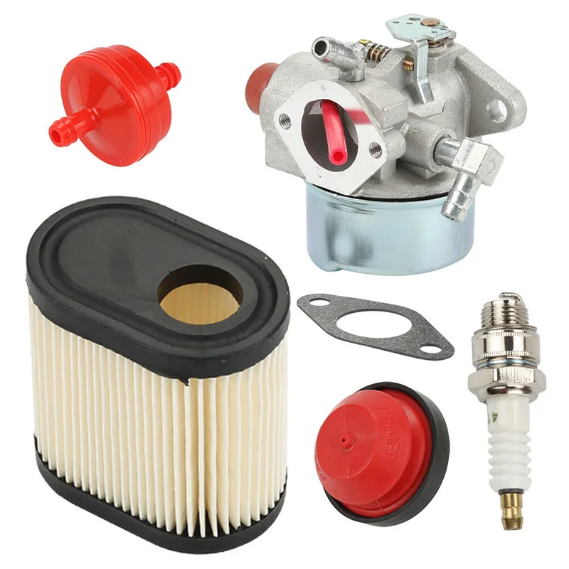 

Carburetor Air Filter Spark Plug For Tecumseh 640350 640303 640271 Lawn Mower