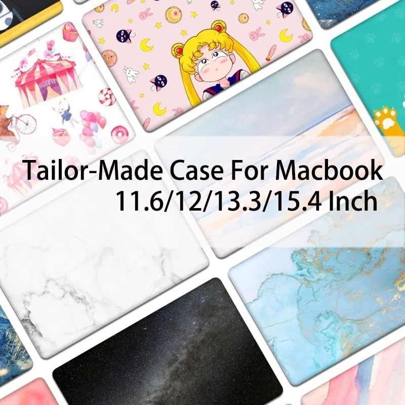 

New Customize For Macbook Air 13 Cover Case For Apple Macbook Air Pro Retina 11 12 13.3 15.4 Inch Laptop Sleeve Notebook Case