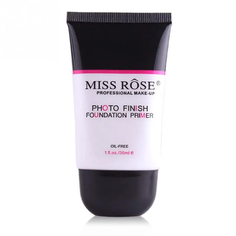 Армейский зеленый Miss Rose, без масла, макияж, лосьон-основа под макияж, гель, крем, консилер, поры для лица, основа, Maquiagem, гладкий, длинный, увлажняющий - Цвет: Армейский зеленый